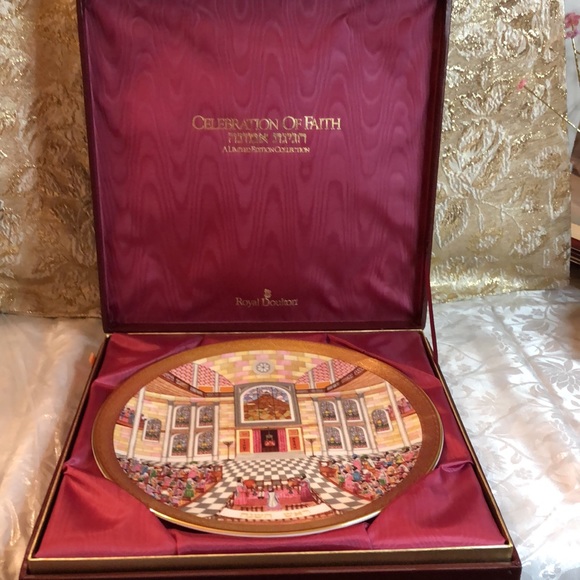 Royal Doulton Celebration of Faith Collection Rosh Hashanah By James Woods - Picture 3 of 12